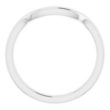 Charger l&#39;image dans la galerie, Sterling Silver Band for 6.5 mm Square Ring
