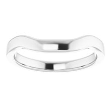 Charger l&#39;image dans la galerie, Sterling Silver Band for 6.5 mm Square Ring

