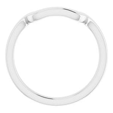 Charger l'image dans la galerie, Sterling Silver Band for 10 mm Square Ring
