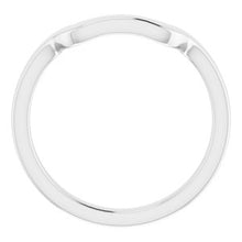 Charger l'image dans la galerie, Sterling Silver Band for 9 mm Square Ring
