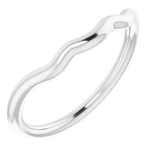 Charger l'image dans la galerie, Sterling Silver Band for 4.4 mm Round Ring
