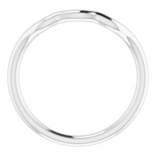 Charger l'image dans la galerie, Sterling Silver Band for 4.1 mm Round Ring
