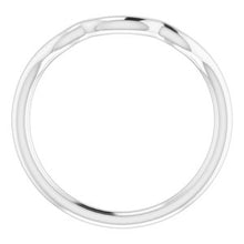 Charger l'image dans la galerie, Sterling Silver Band for 5.8 mm Round Ring
