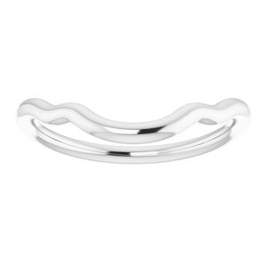 Sterling Silver Band for 8.8 mm Round Ring