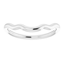 Charger l'image dans la galerie, Sterling Silver Band for 6.5 mm Round Ring
