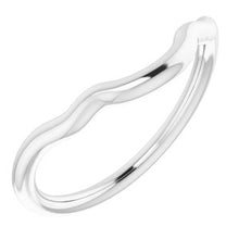Charger l'image dans la galerie, Sterling Silver Band for 8 mm Round Ring

