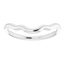 Charger l'image dans la galerie, Sterling Silver Band for 7x5 mm Oval Ring
