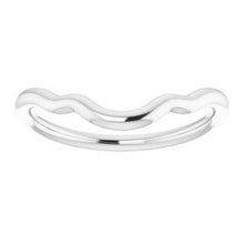Charger l'image dans la galerie, Sterling Silver Band for 8x6 mm Oval Ring
