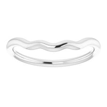 Charger l'image dans la galerie, Sterling Silver Band for 5x3 mm Oval Ring
