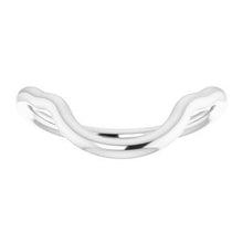 Charger l'image dans la galerie, Sterling Silver Band for 16x12 mm Oval Ring
