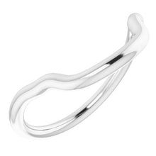 Charger l'image dans la galerie, Sterling Silver Band for 14 mm Cushion Ring
