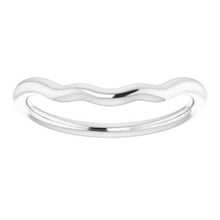 Charger l'image dans la galerie, Sterling Silver Band for 5x3 mm Emerald Ring
