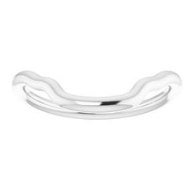 Charger l'image dans la galerie, Sterling Silver Band for 11x9 mm Emerald Ring
