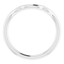 Charger l'image dans la galerie, Sterling Silver Band for 7x5 mm Emerald Ring
