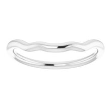 Charger l'image dans la galerie, Sterling Silver Band for 4 mm Square Ring
