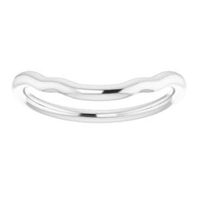 Charger l'image dans la galerie, Sterling Silver Band for 6 mm Square Ring
