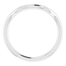 Charger l'image dans la galerie, Sterling Silver Band for 5 mm Square Ring
