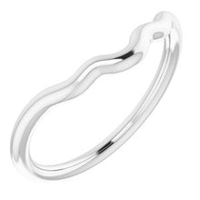 Charger l'image dans la galerie, Sterling Silver Band for 7x3.5 mm Marquise Ring
