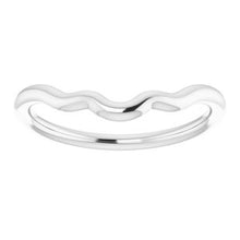 Charger l'image dans la galerie, Sterling Silver Band for 7x3.5 mm Marquise Ring
