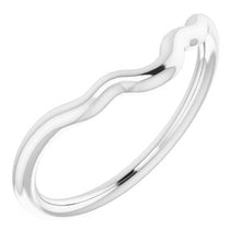 Charger l'image dans la galerie, Sterling Silver Band for 8x4 mm Marquise Ring
