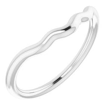 Charger l'image dans la galerie, Sterling Silver Band for 6x3 mm Marquise Ring
