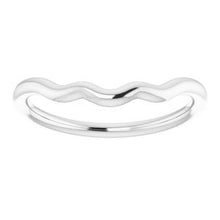 Load image into Gallery viewer, Sterling Silver Band for 6x3.5 mm Marquise Ring
