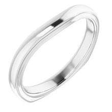 Charger l'image dans la galerie, Sterling Silver Band for 7 mm Round Ring
