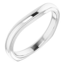 Charger l'image dans la galerie, Sterling Silver Band for 8.8 mm Round Ring
