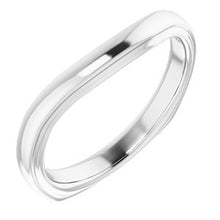Charger l'image dans la galerie, Sterling Silver Band for 10 mm Round Ring
