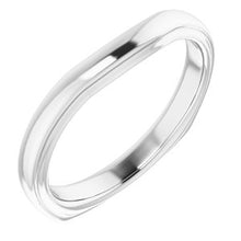 Charger l'image dans la galerie, Sterling Silver Band for 8.2 mm Round Ring
