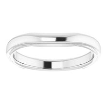Charger l'image dans la galerie, Sterling Silver Band for 8.2 mm Round Ring
