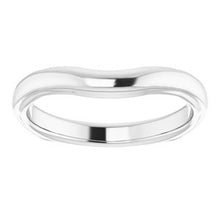 Charger l'image dans la galerie, Sterling Silver Band for 8x6 mm Oval Ring

