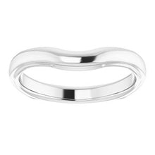 Charger l'image dans la galerie, Sterling Silver Band for 9x7 mm Oval Ring

