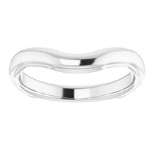 Charger l'image dans la galerie, Sterling Silver Band for 10x8 mm Oval Ring
