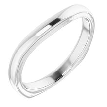 Charger l'image dans la galerie, Sterling Silver Band for 7 mm Cushion Ring
