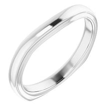 Charger l'image dans la galerie, Sterling Silver Band for 6x4 mm Emerald Ring
