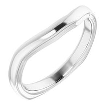 Charger l'image dans la galerie, Sterling Silver Band for 10x8 mm Emerald Ring
