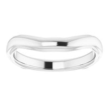 Charger l'image dans la galerie, Sterling Silver Band for 10x8 mm Emerald Ring
