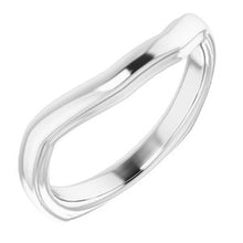 Charger l'image dans la galerie, Sterling Silver Band for 12x10 mm Emerald Ring

