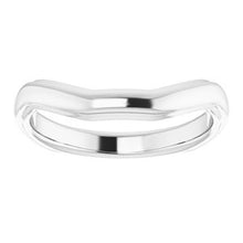 Charger l'image dans la galerie, Sterling Silver Band for 12x10 mm Emerald Ring
