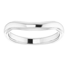 Charger l'image dans la galerie, Sterling Silver Band for 8x6 mm Emerald Ring
