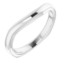Charger l'image dans la galerie, Sterling Silver Band for 9x7 mm Emerald Ring

