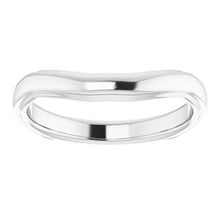 Charger l'image dans la galerie, Sterling Silver Band for 9x7 mm Emerald Ring
