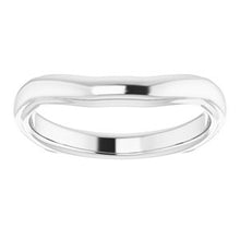 Charger l'image dans la galerie, Sterling Silver Band for 7.5 mm Square Ring
