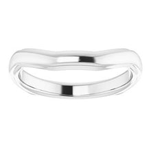 Charger l'image dans la galerie, Sterling Silver Band for 10 mm Square Ring
