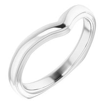 Charger l'image dans la galerie, Sterling Silver Band for 9x4.5 mm Marquise Ring
