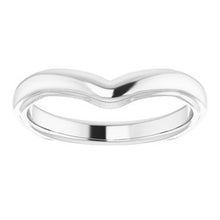 Charger l'image dans la galerie, Sterling Silver Band for 9x4.5 mm Marquise Ring
