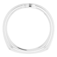 Charger l'image dans la galerie, Sterling Silver Band for 10x5 mm Marquise Ring
