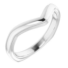Charger l'image dans la galerie, Sterling Silver Band for 12x6 mm Marquise Ring
