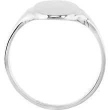 Charger l'image dans la galerie, Oval Signet Ring
